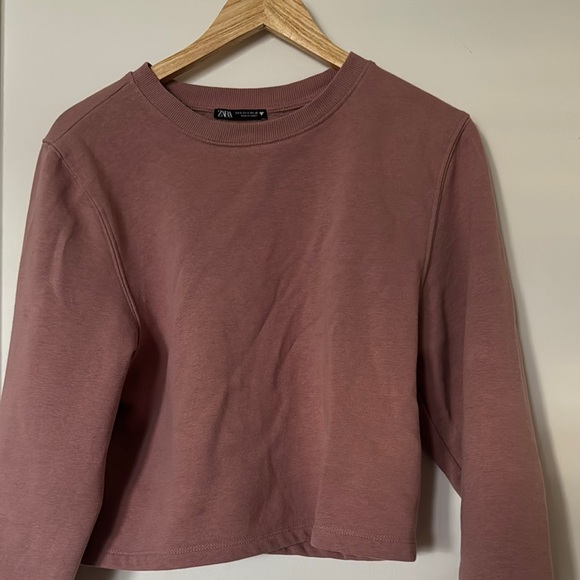 Zara Tops - Zara Women's Pink Long Sleeve Top